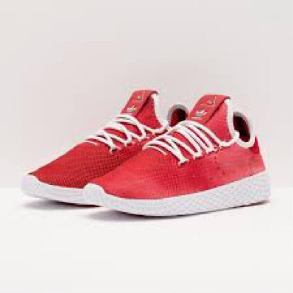 Adidas X Pharrell Tennis Hu Holi Scarlett Men Size 7